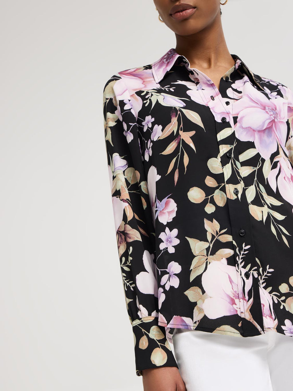 Floral Chiffon Blouse