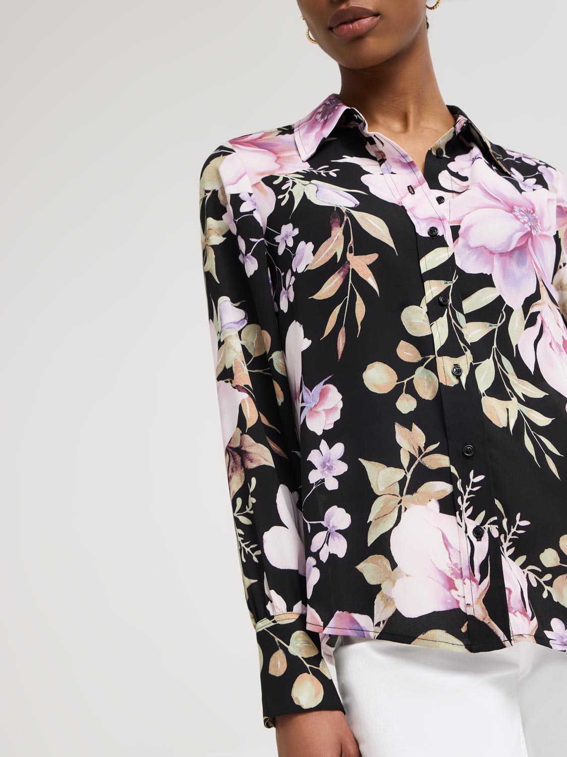Floral Chiffon Blouse