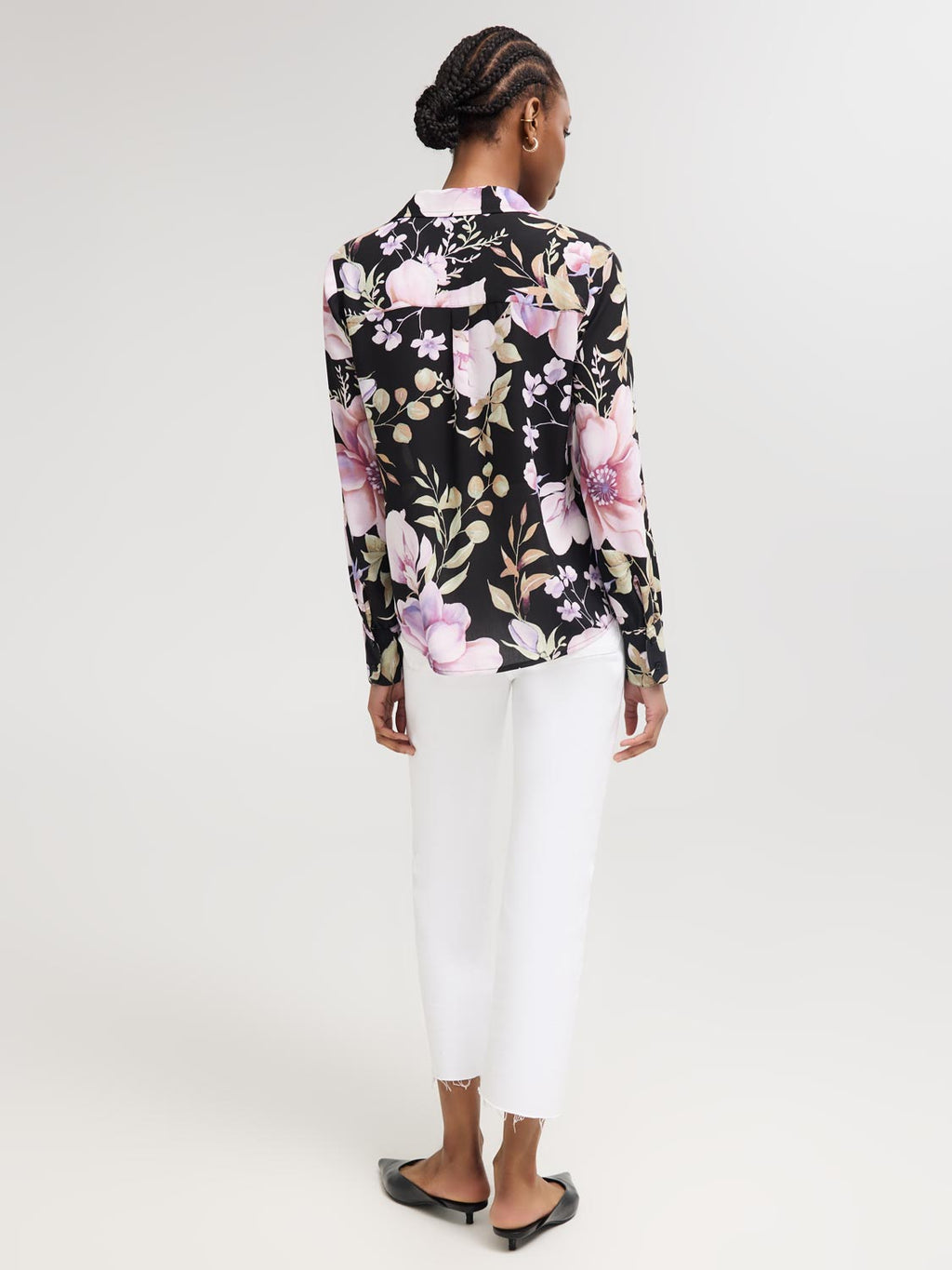 Floral Chiffon Blouse