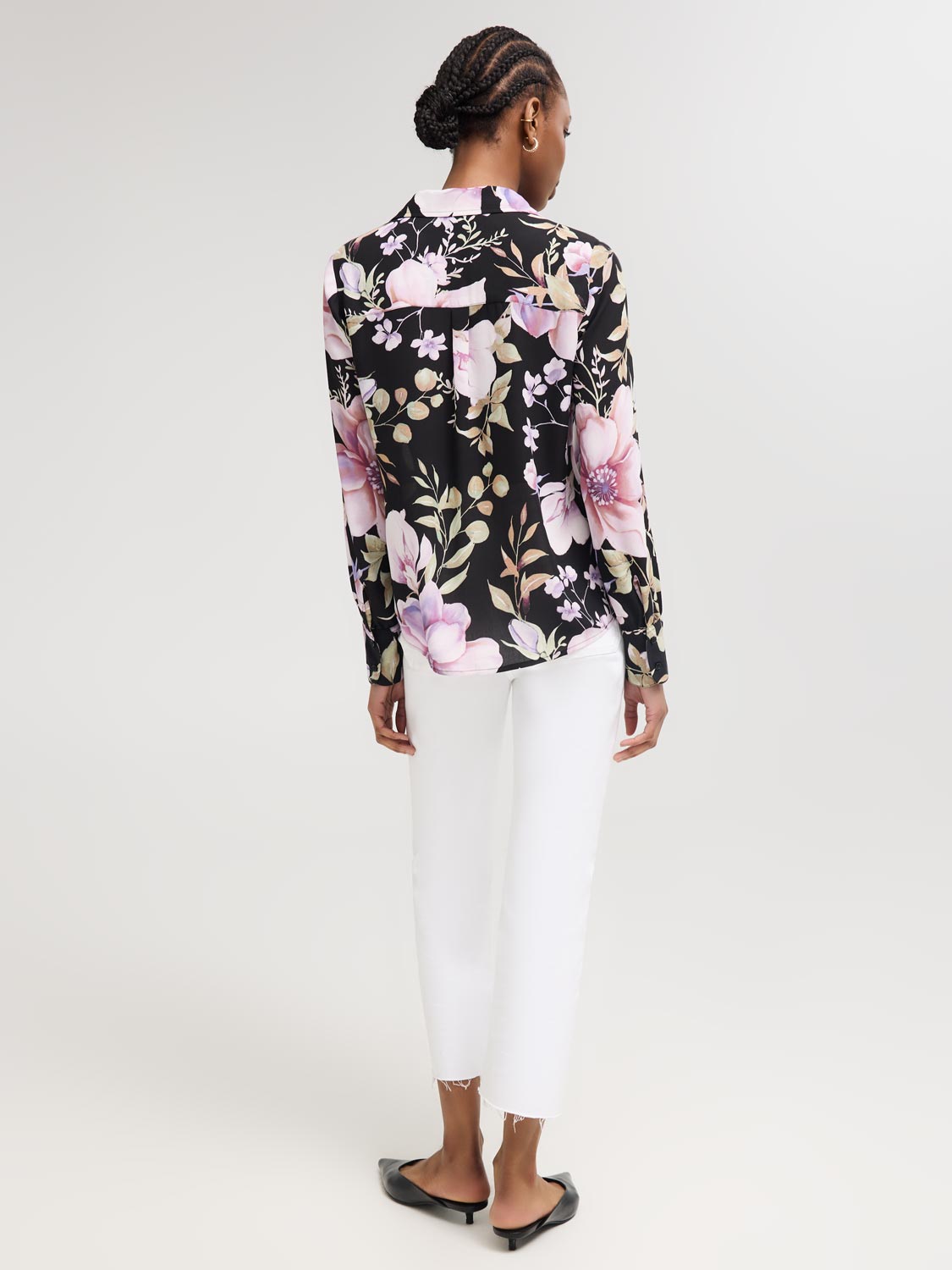 Floral Chiffon Blouse