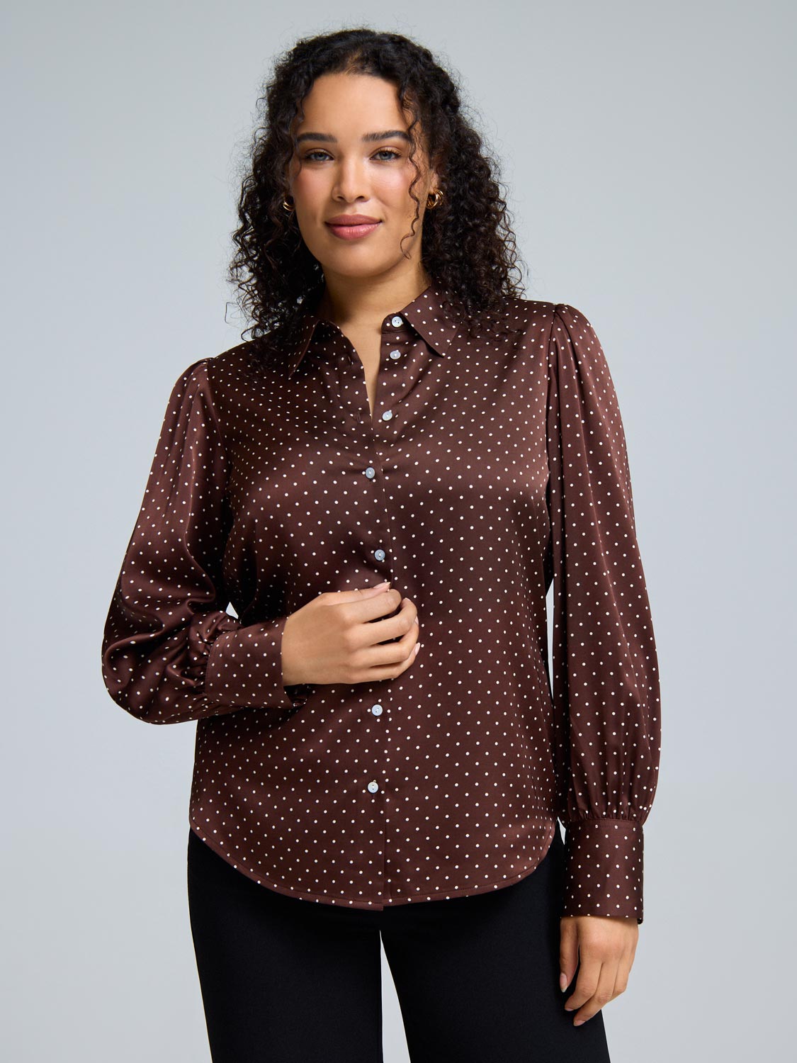 Polka Dot Blouse