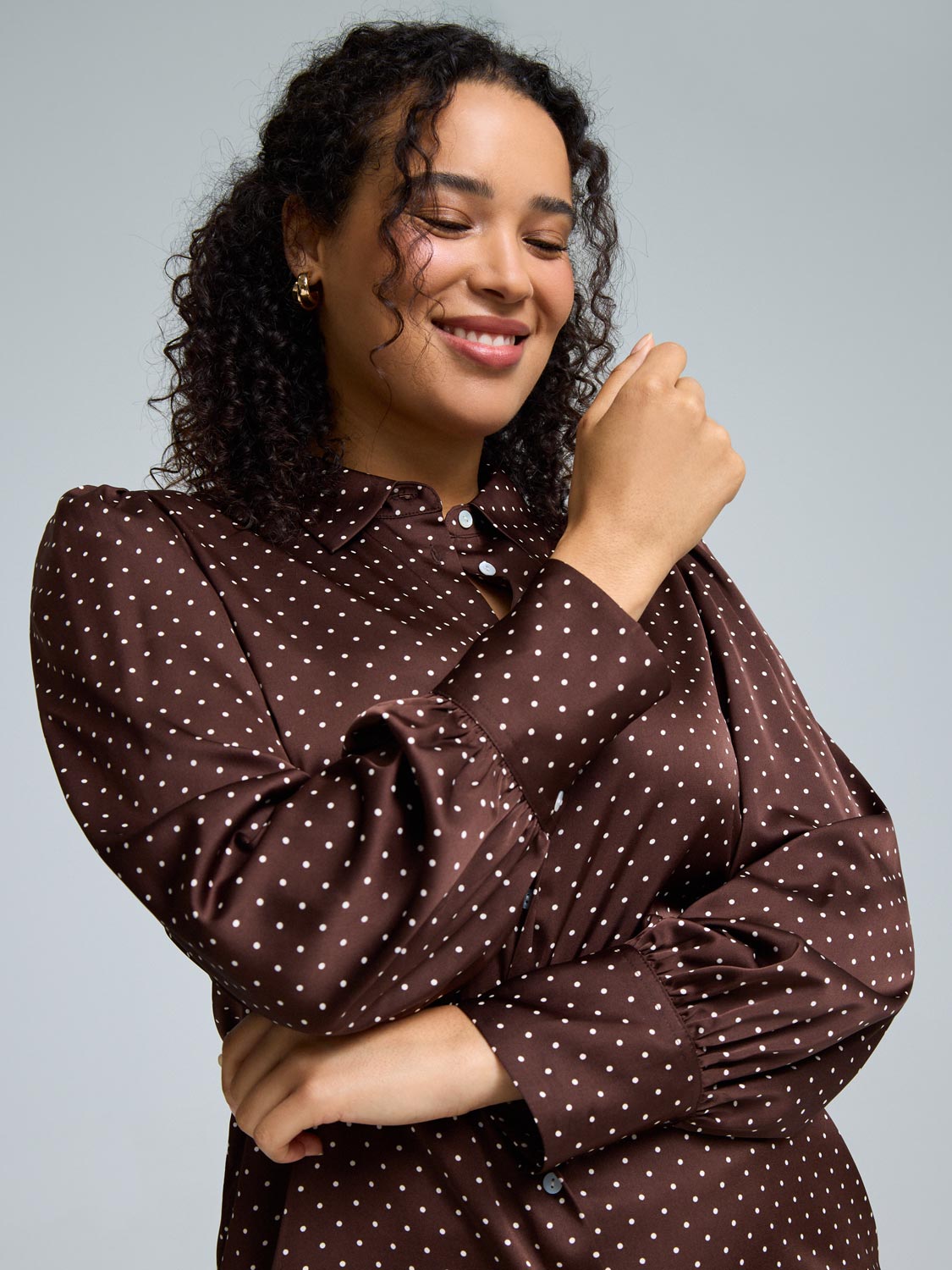 Polka Dot Blouse