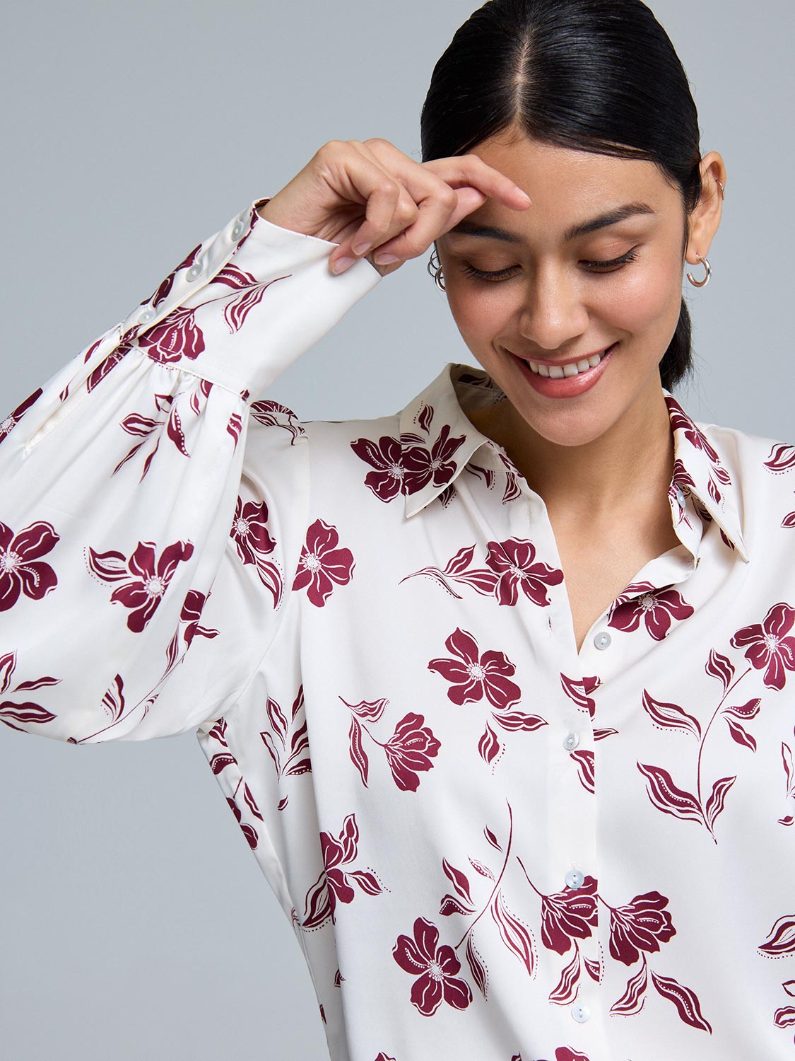 Floral Print Blouse