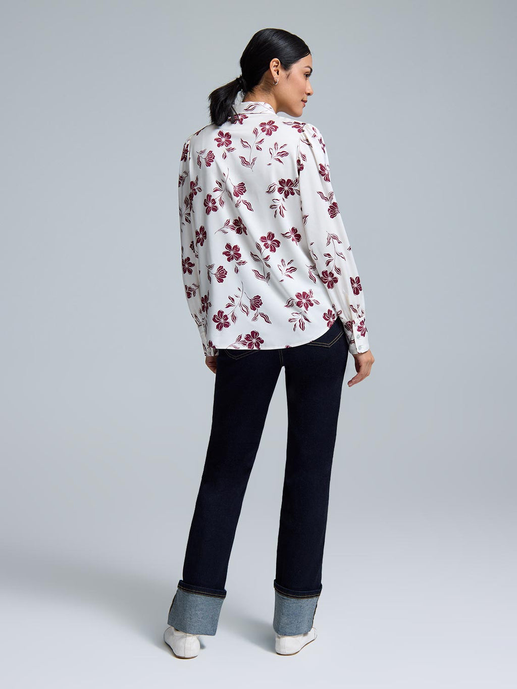 Floral Print Blouse