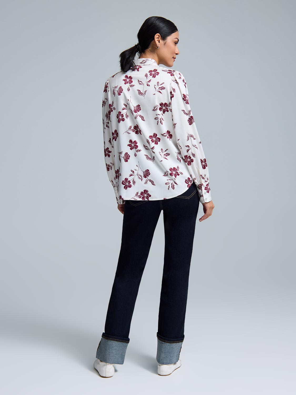 Floral Print Blouse