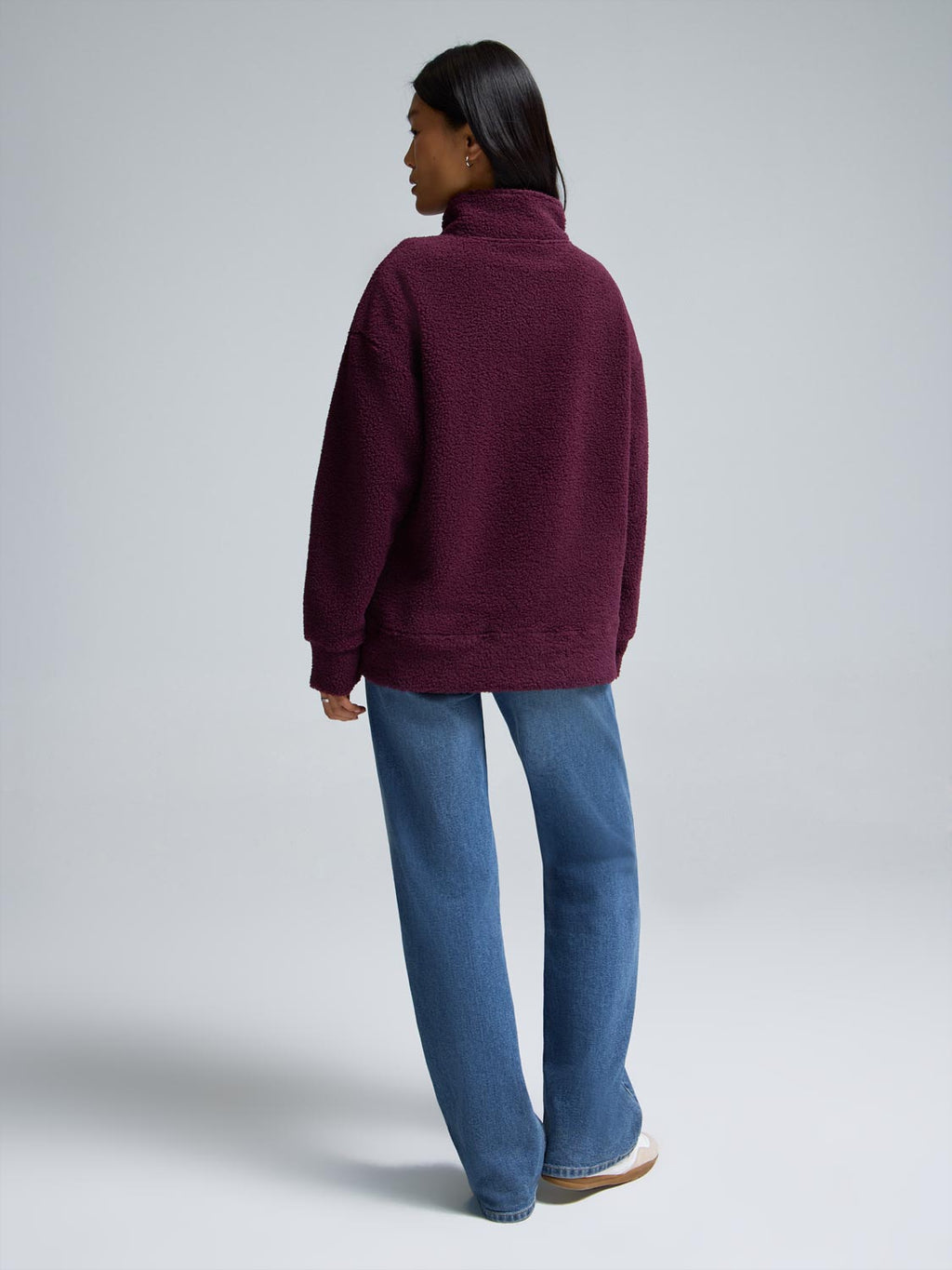 Quarter-Zip Sherpa Top
