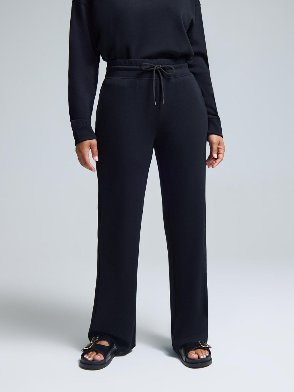 Cloud Fleece Wide-Leg Pants