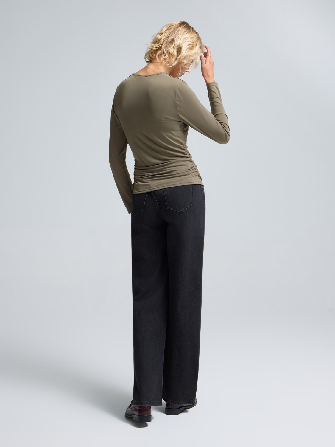 Square Neck Bolero Top