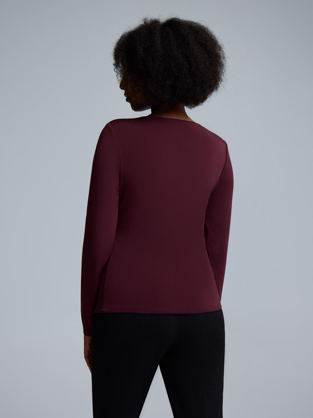 Front Keyhole Jersey Top