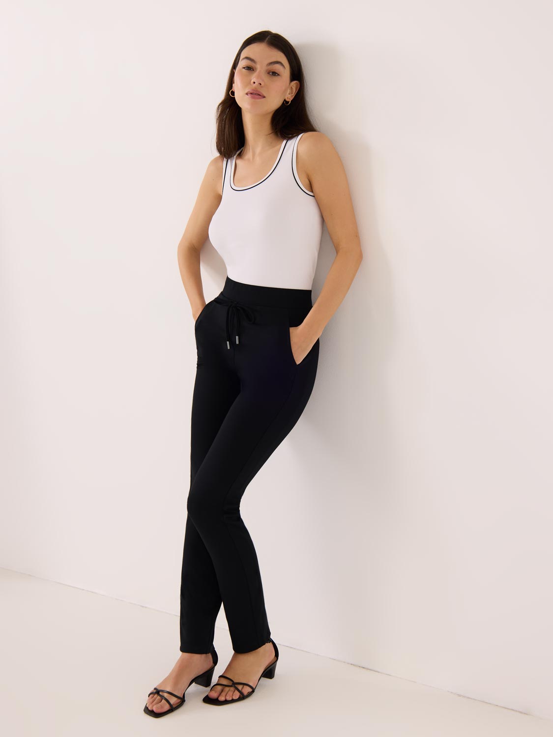 Lightweight Slim Leg Pants