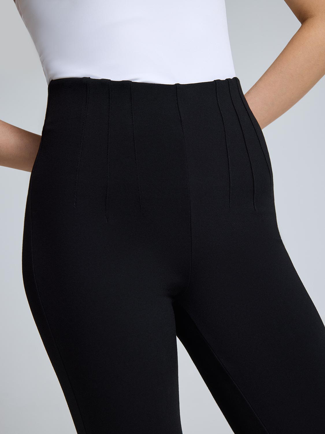 Corset Waist Skinny Pants
