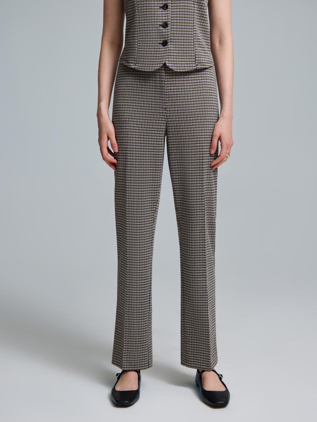 Jacquard Ankle Pants