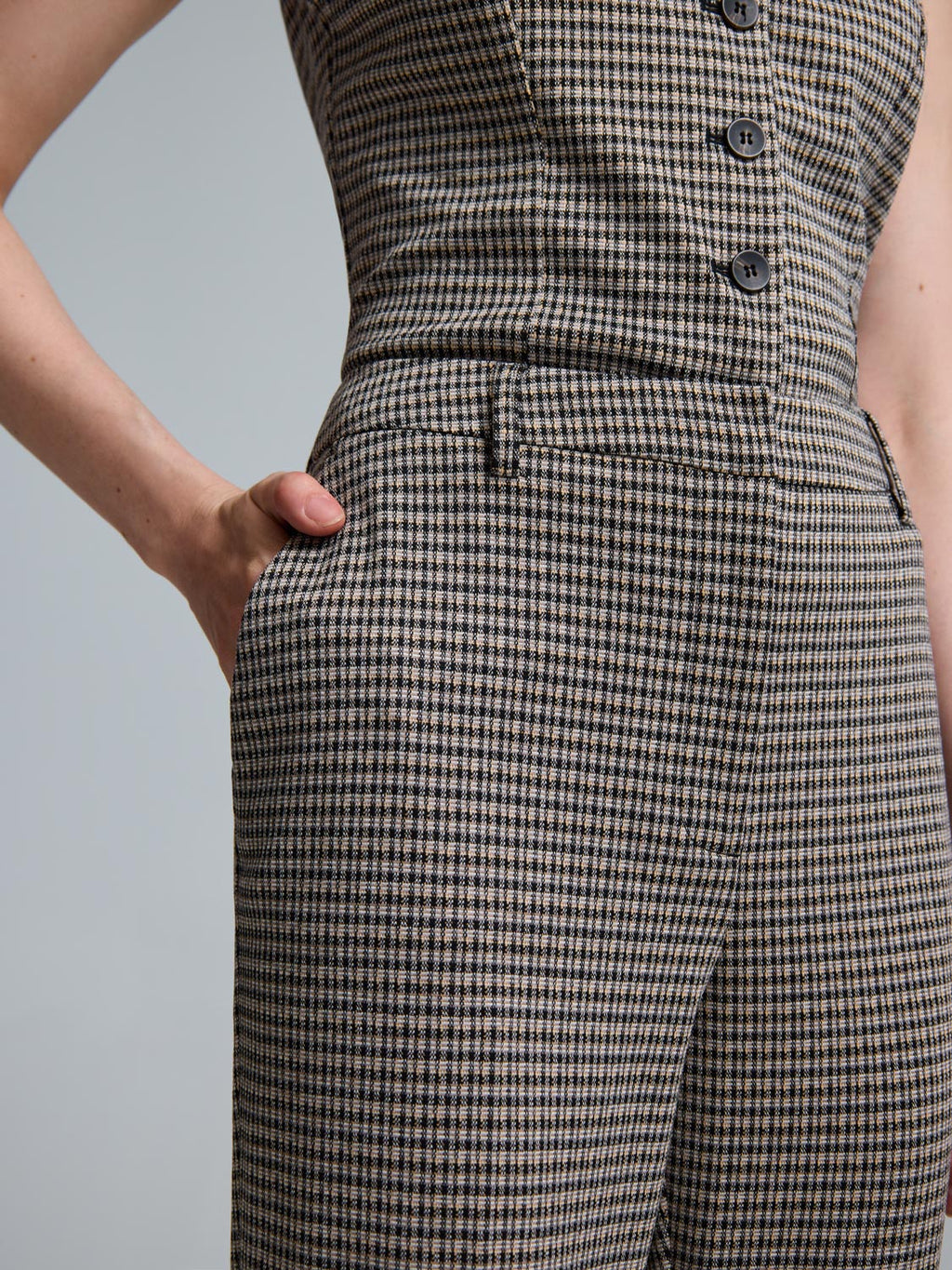Jacquard Ankle Pants