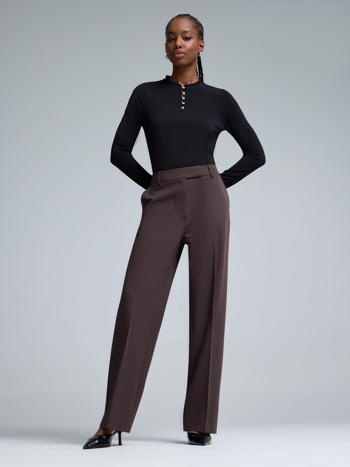 Straight Leg Pants
