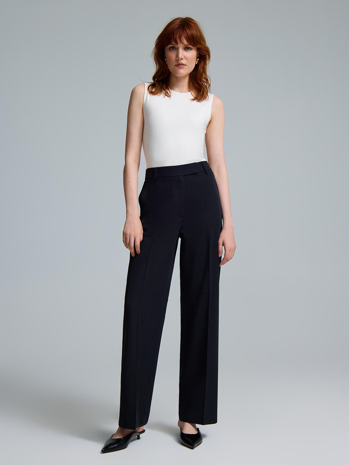 Straight Leg Pants