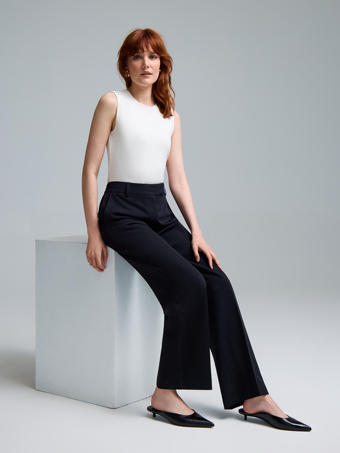 Straight Leg Pants