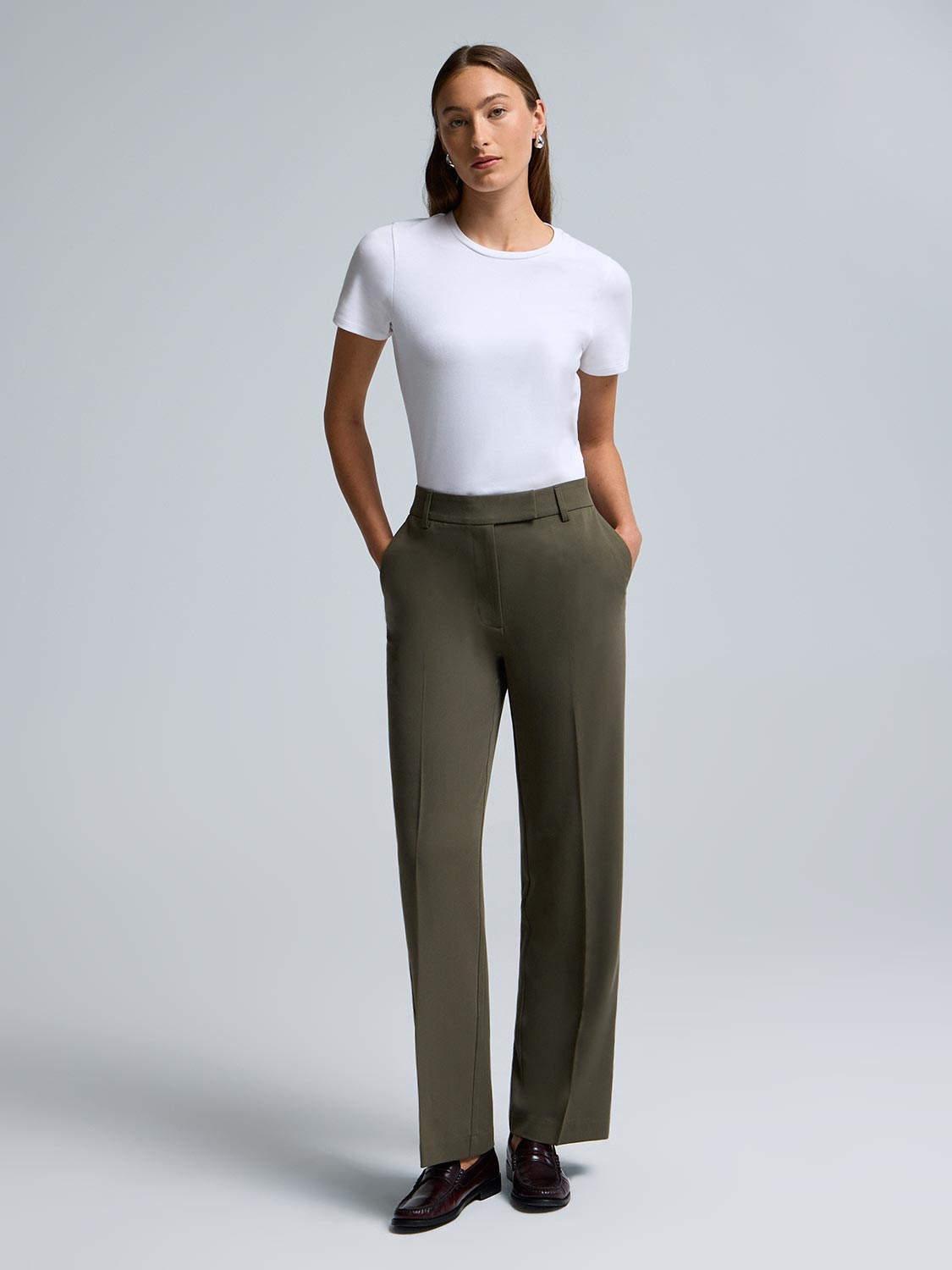 Straight Leg Pants