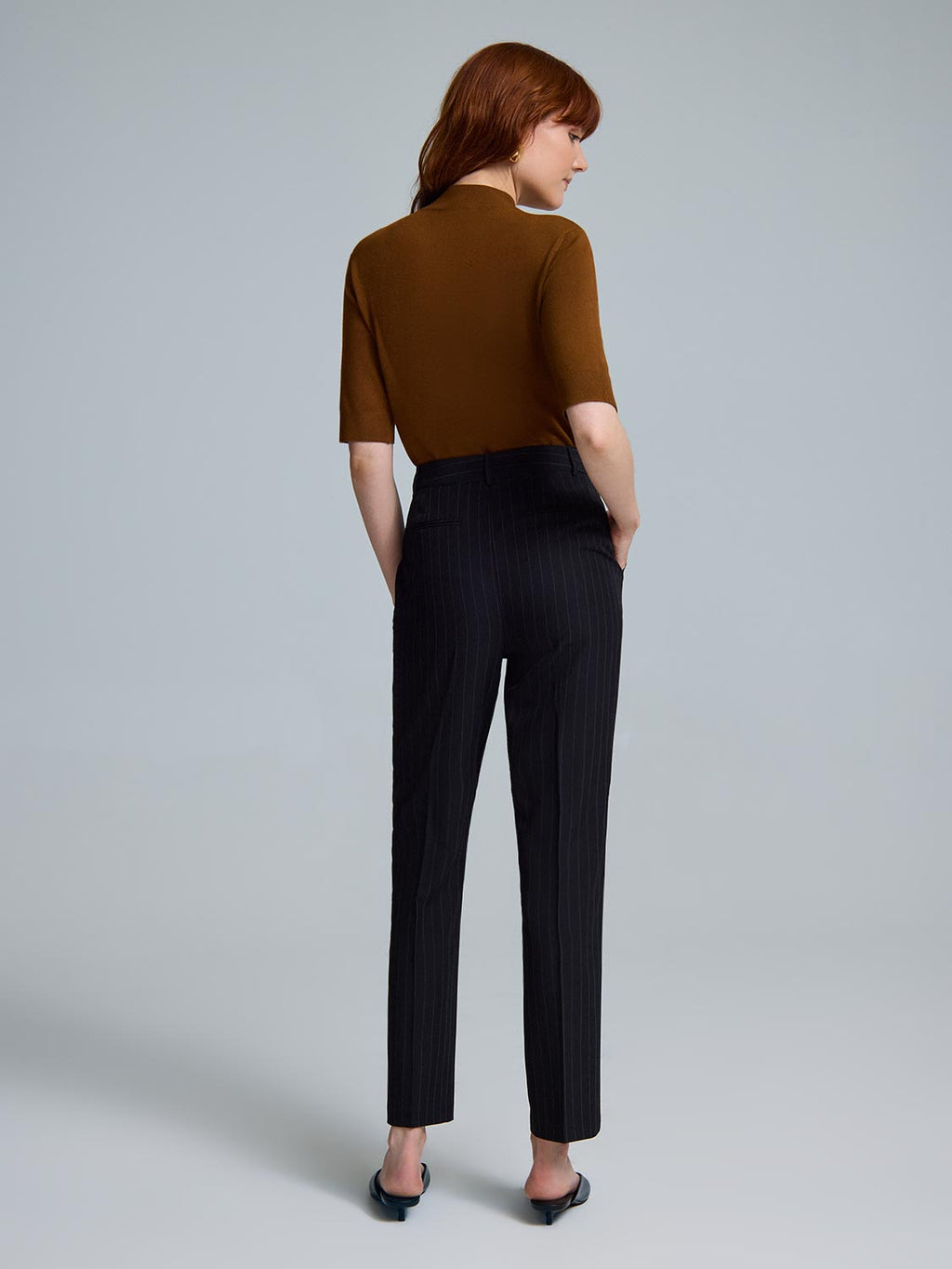 Pinstripe Pants