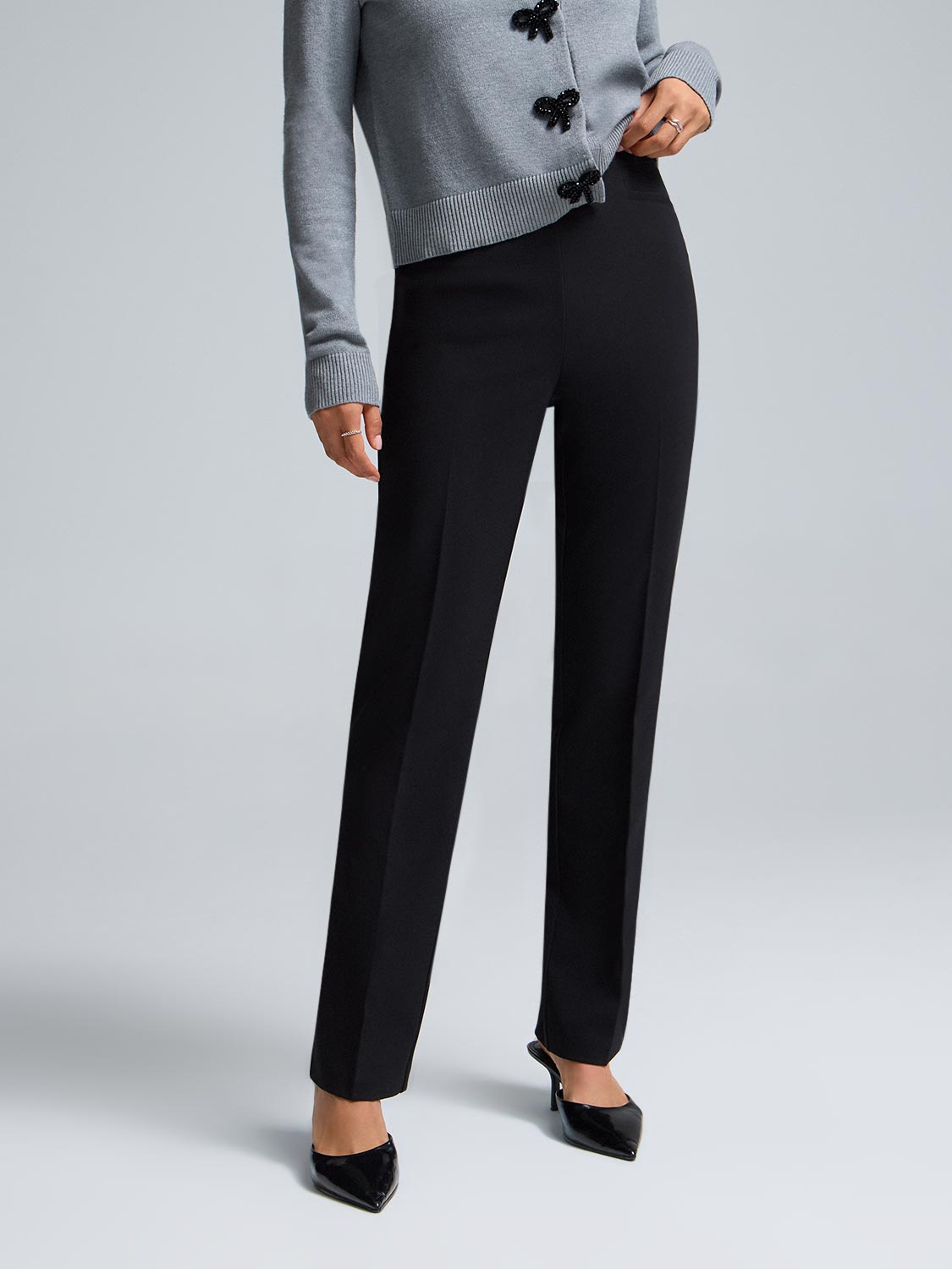 Boot Cut Stretch Pants