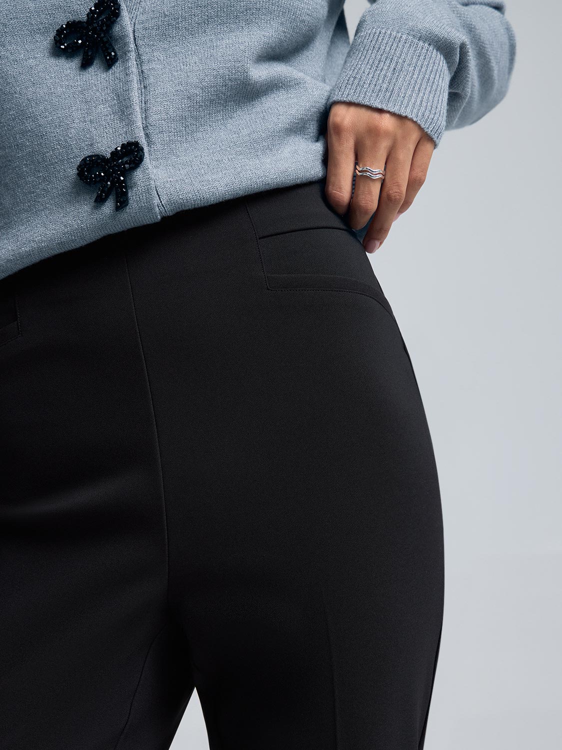 Boot Cut Stretch Pants