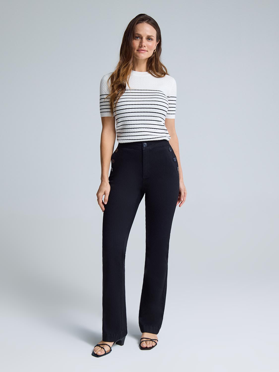 Sailor Mid-Rise Bootcut Jeans