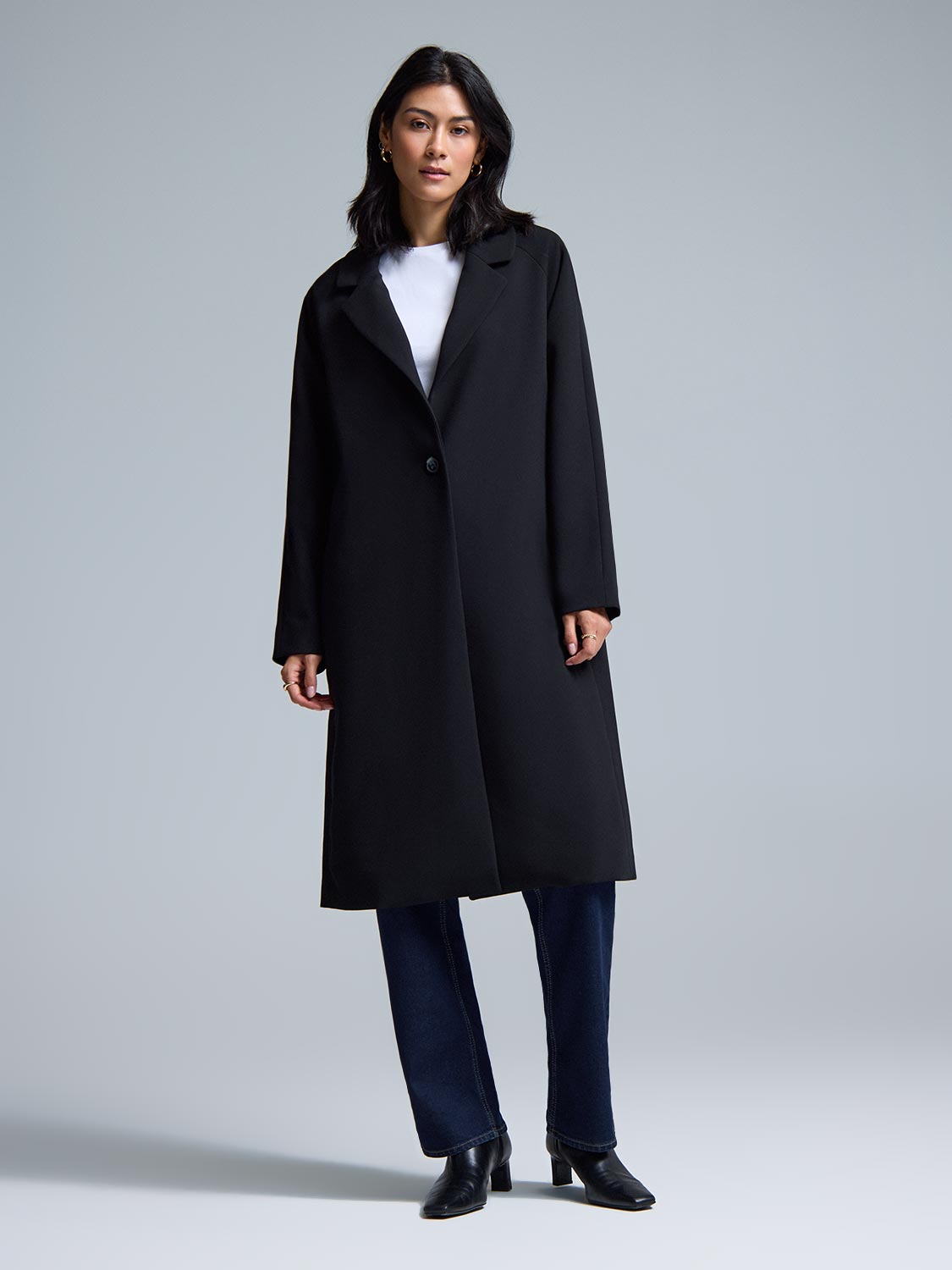 Light Weight Raglan Coat