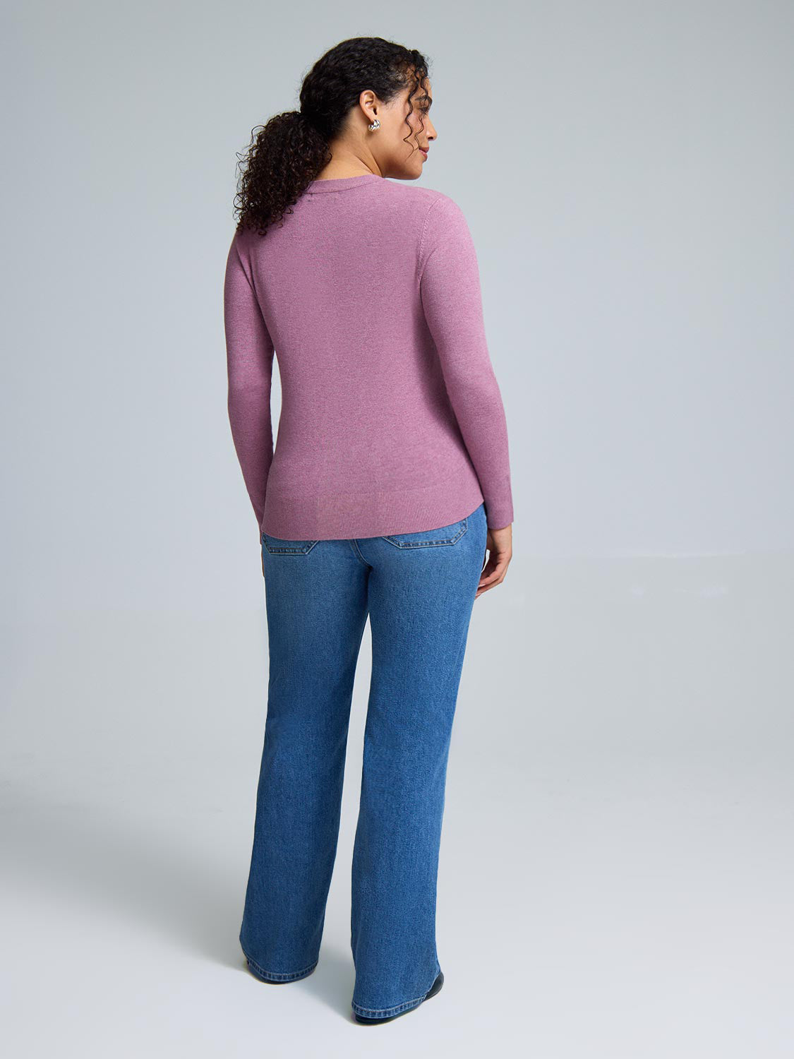 Crew Neck Cardigan