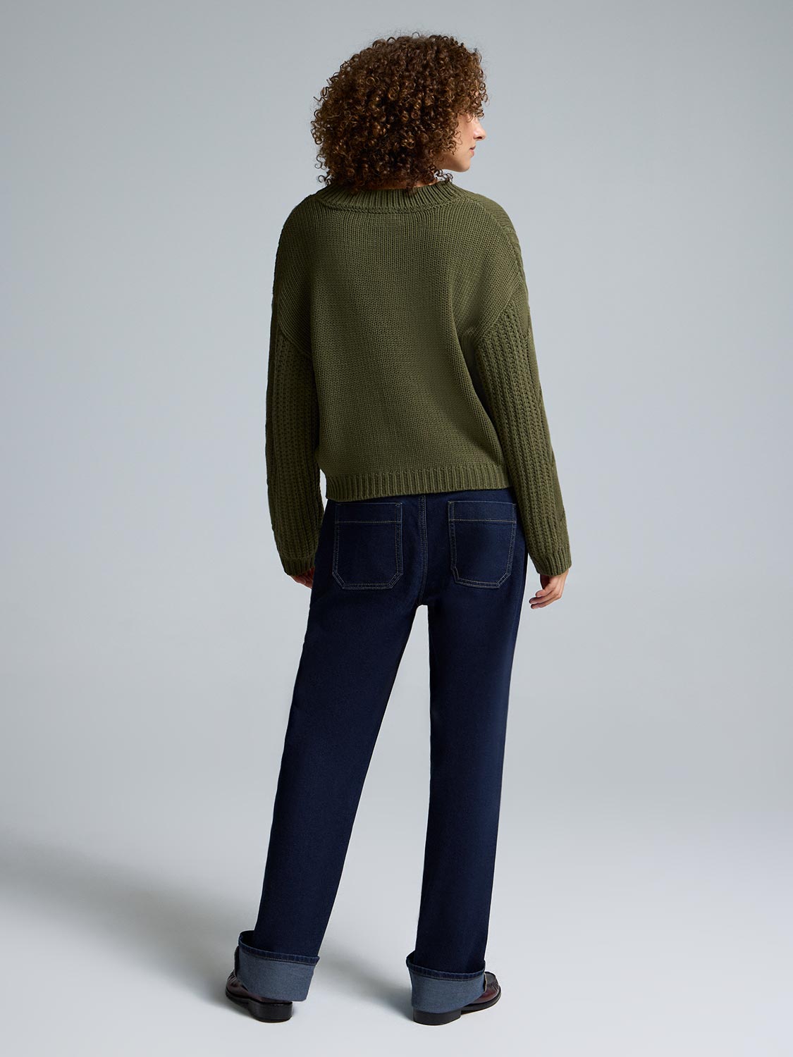 Cable Knit Toggle Cardigan