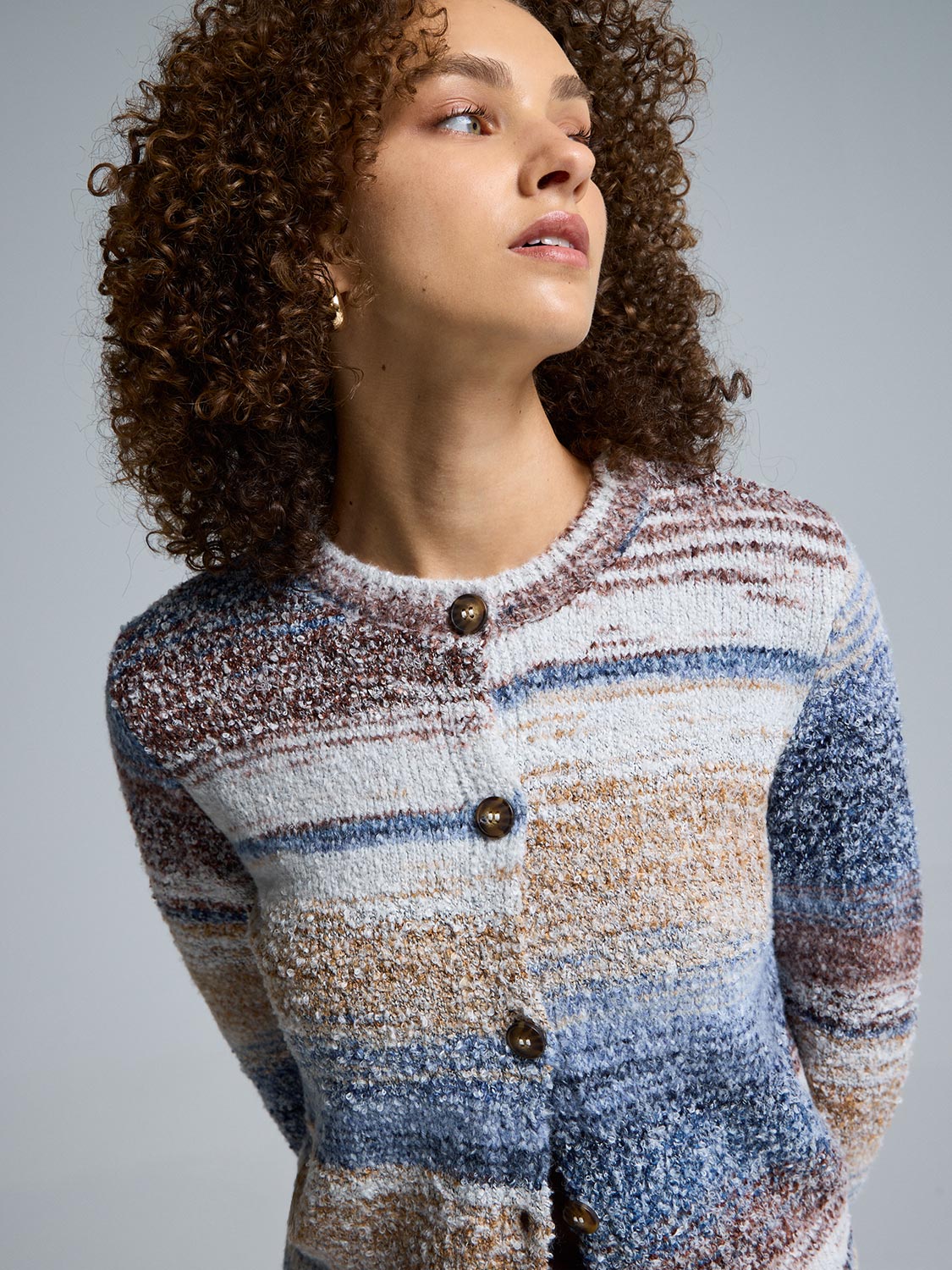 Space Dye Cardigan