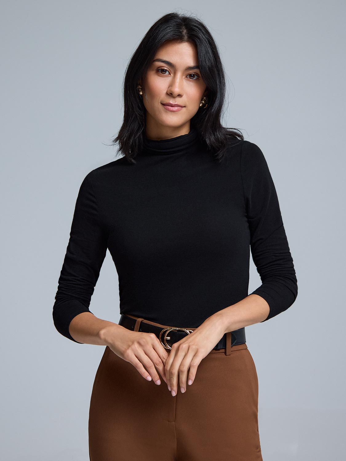 Soft Turtleneck Top