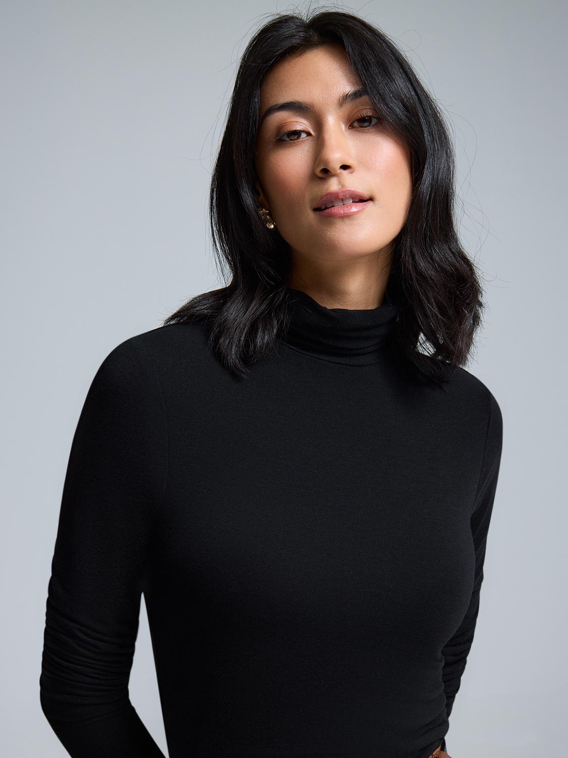 Soft Turtleneck Top