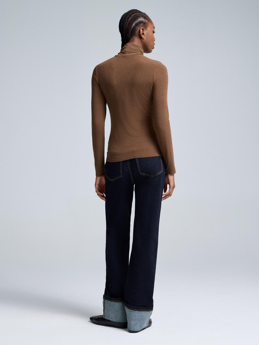 Soft Turtleneck Top