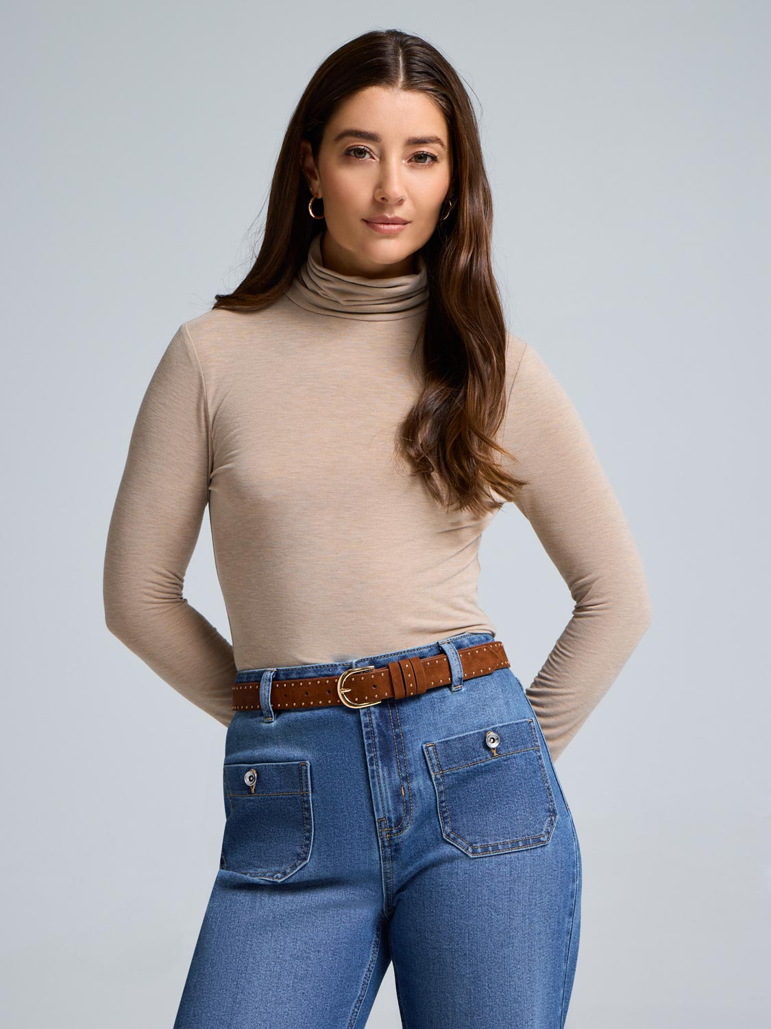 Soft Turtleneck Top