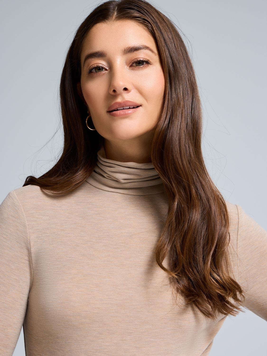 Soft Turtleneck Top