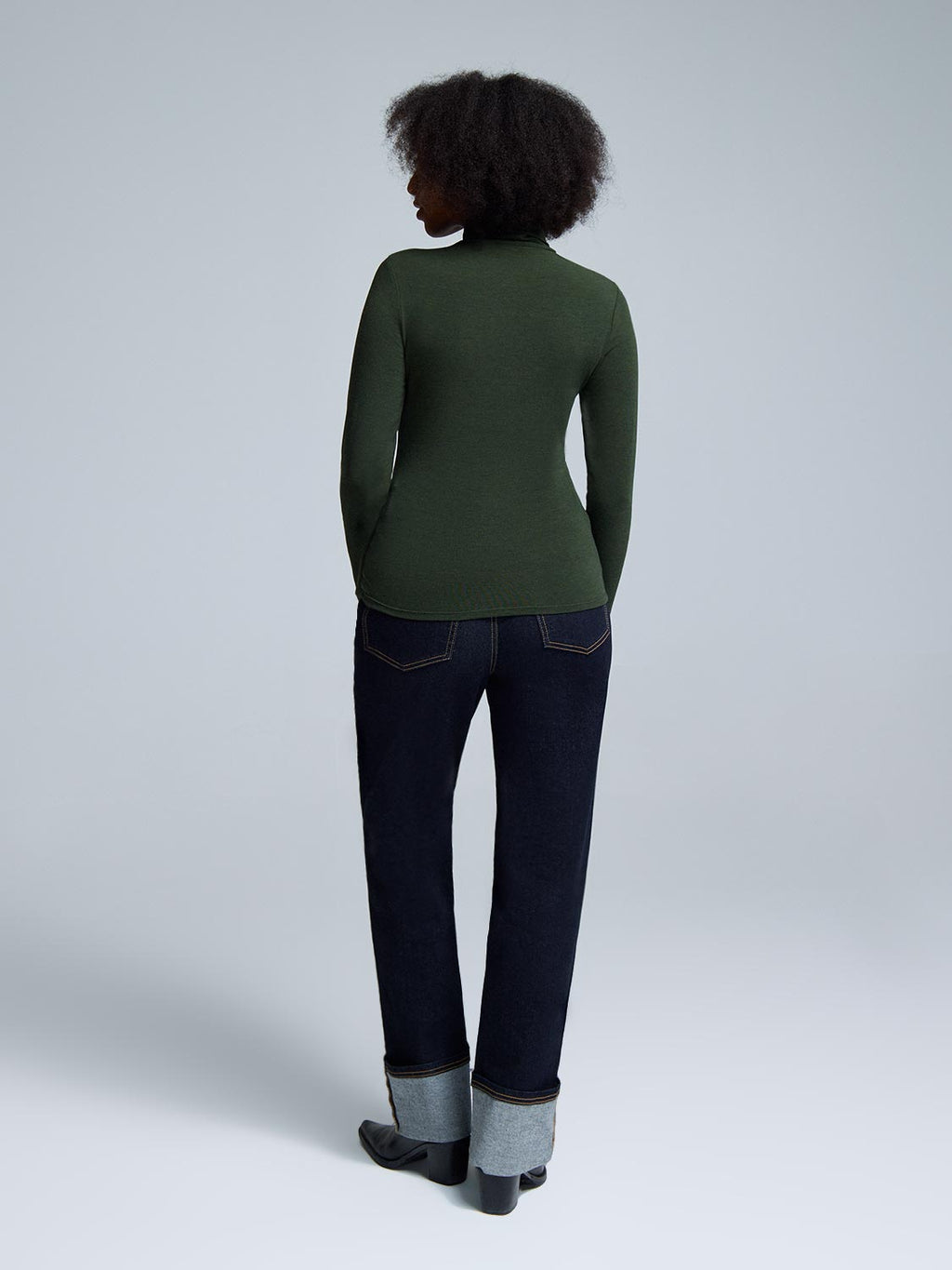 Soft Turtleneck Top