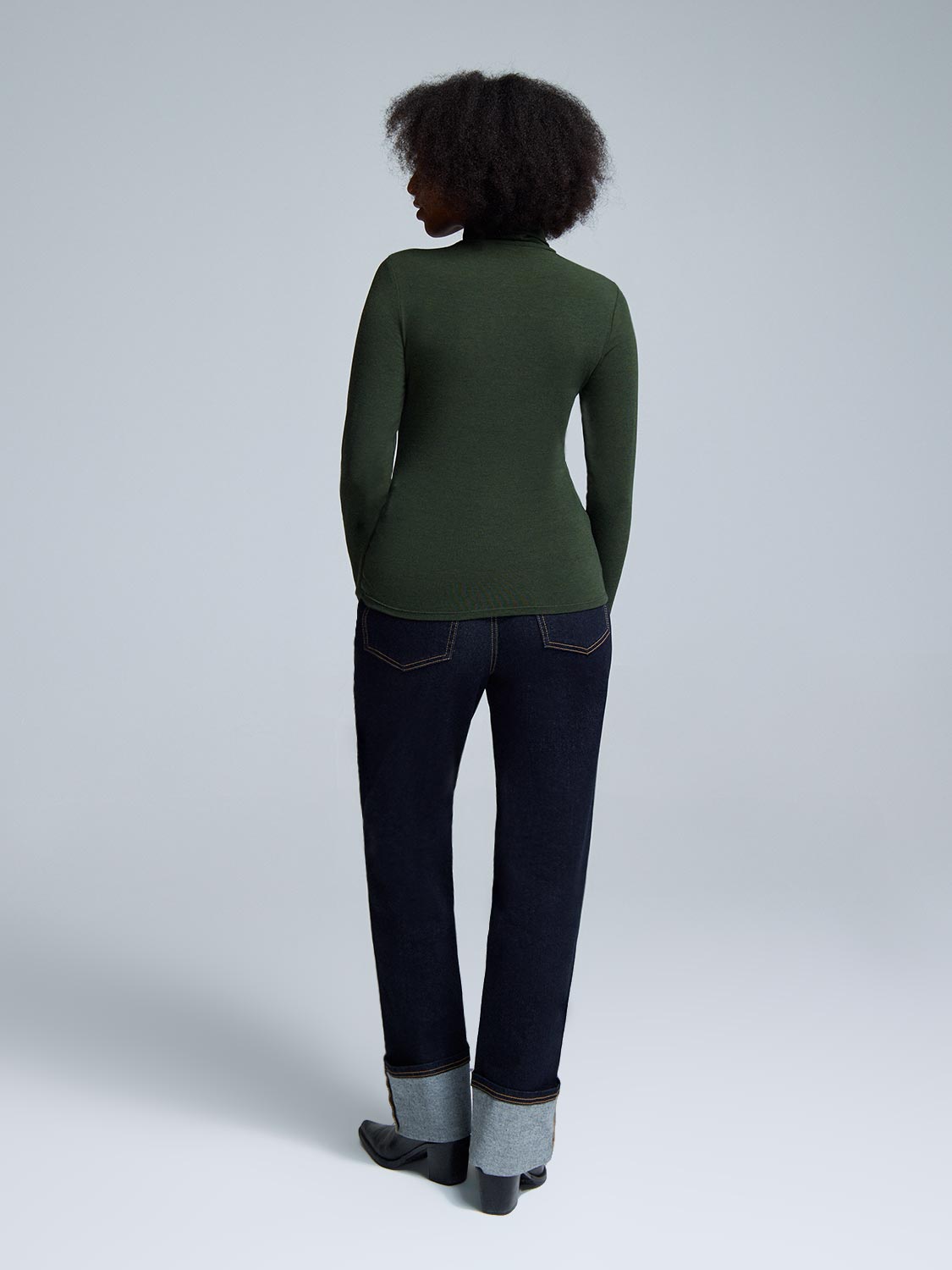 Soft Turtleneck Top