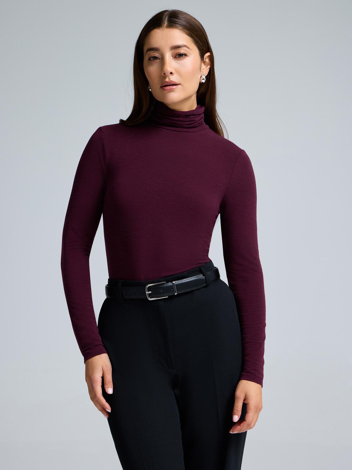 Soft Turtleneck Top