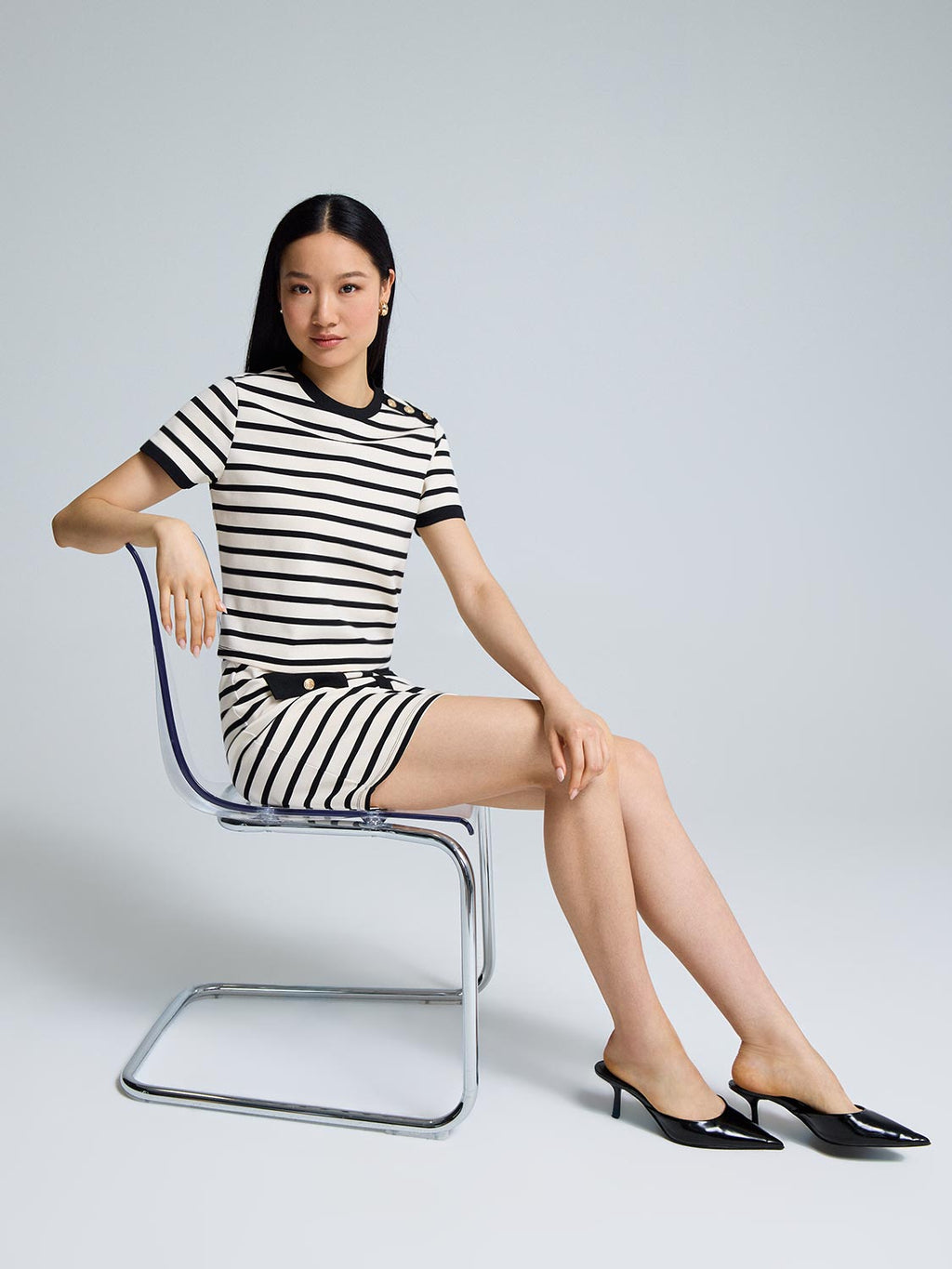 Short Sleeve Striped T-Shirt