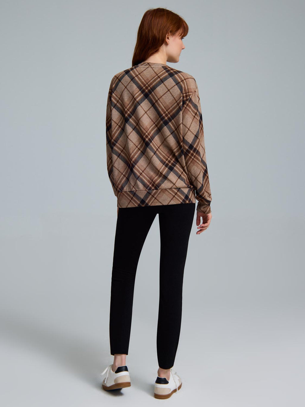 Plaid Sweatshirt