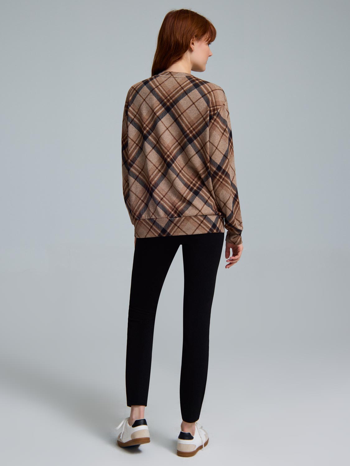 Plaid Sweatshirt