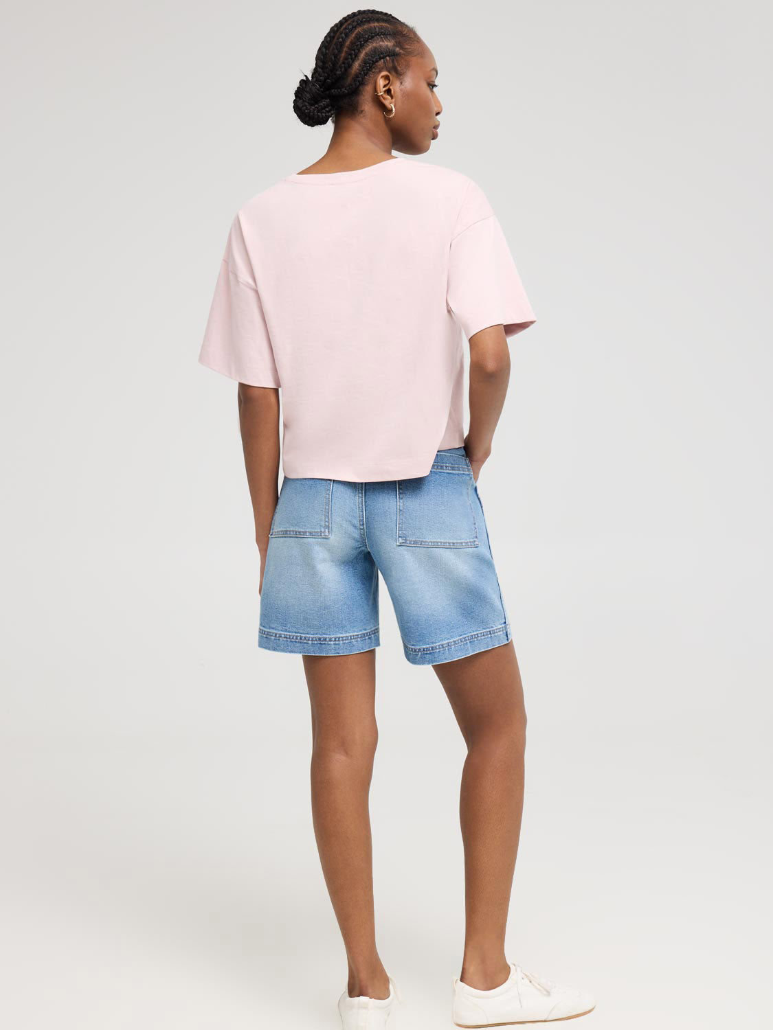 Flower Embroidered T-Shirt