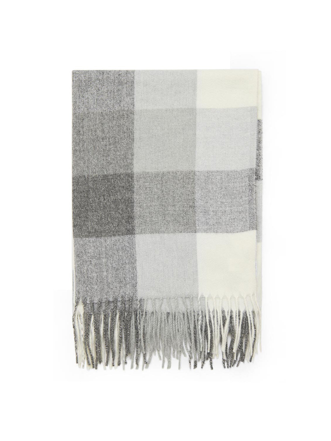 Soft Brushed Checkered Scarf