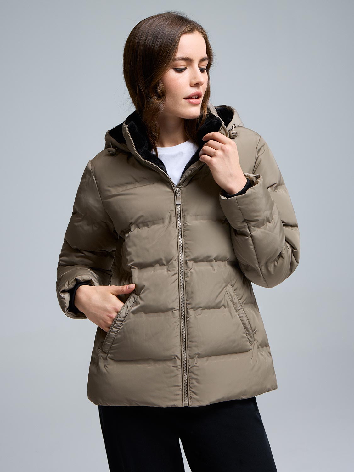 Short Puffer Jacket