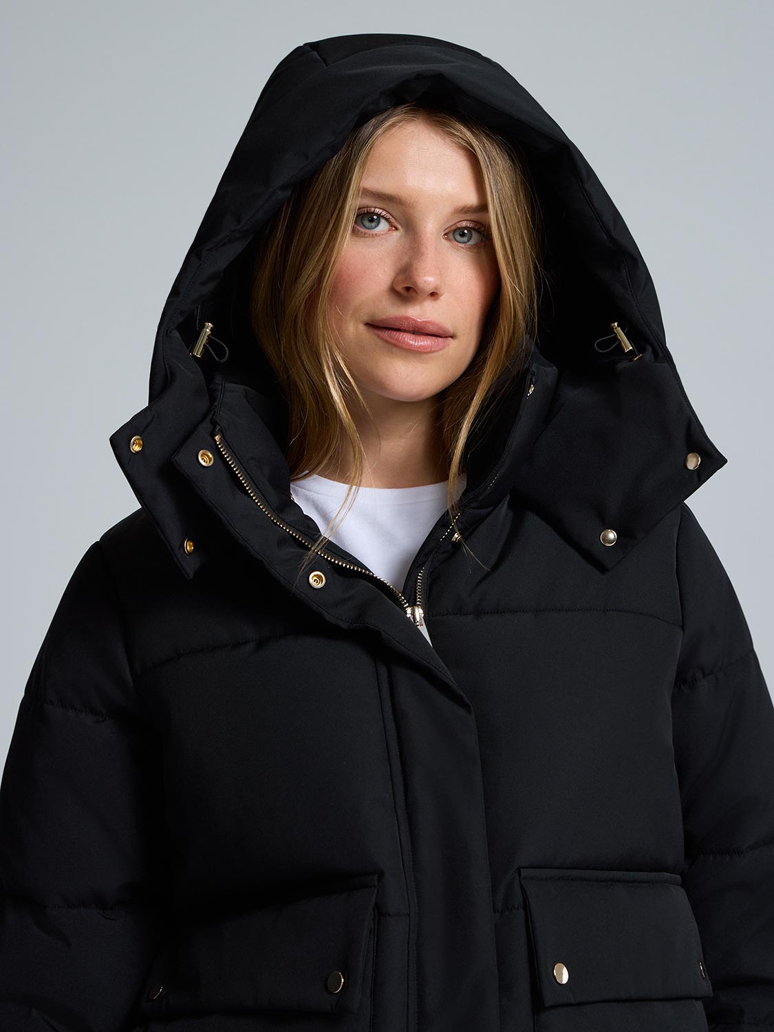 Short Utility Puffer Jacket