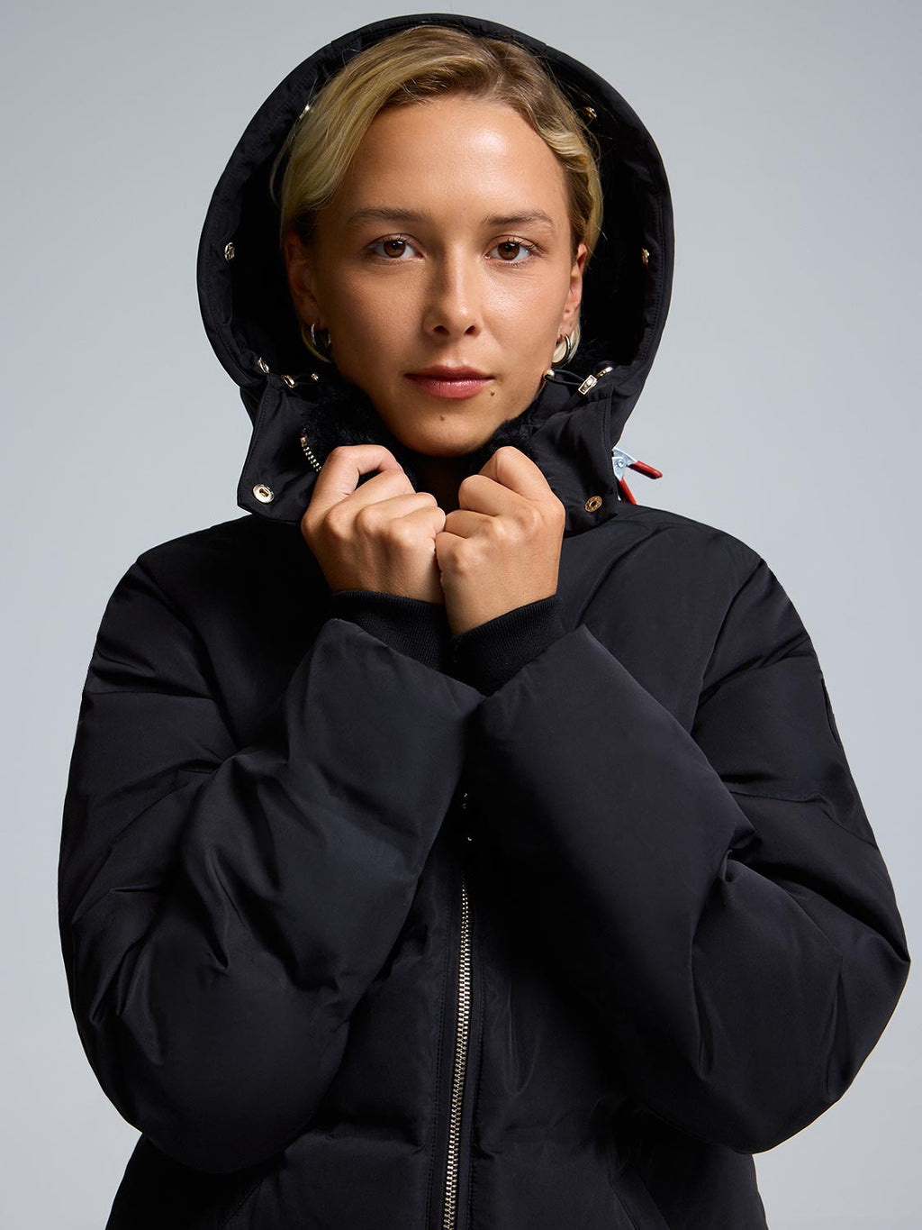 Faux Fur Hood Puffer Jacket