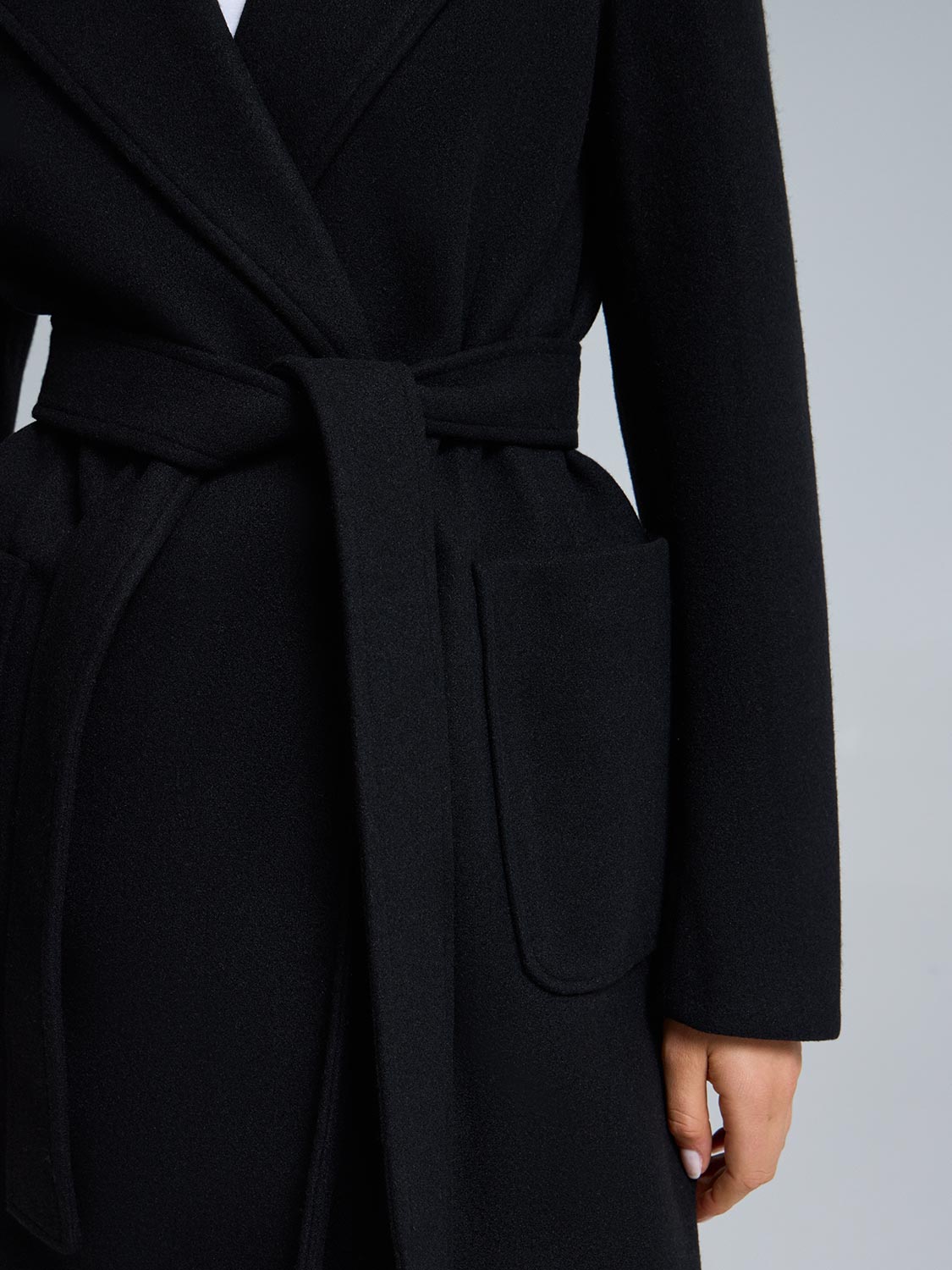 Belted Wrap Coat
