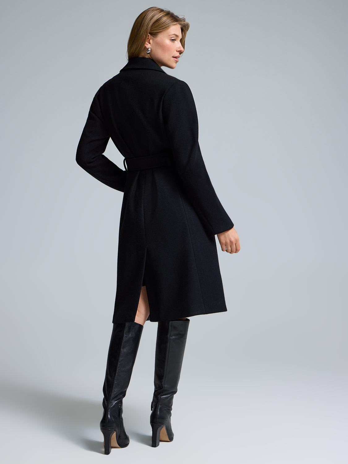 Belted Wrap Coat