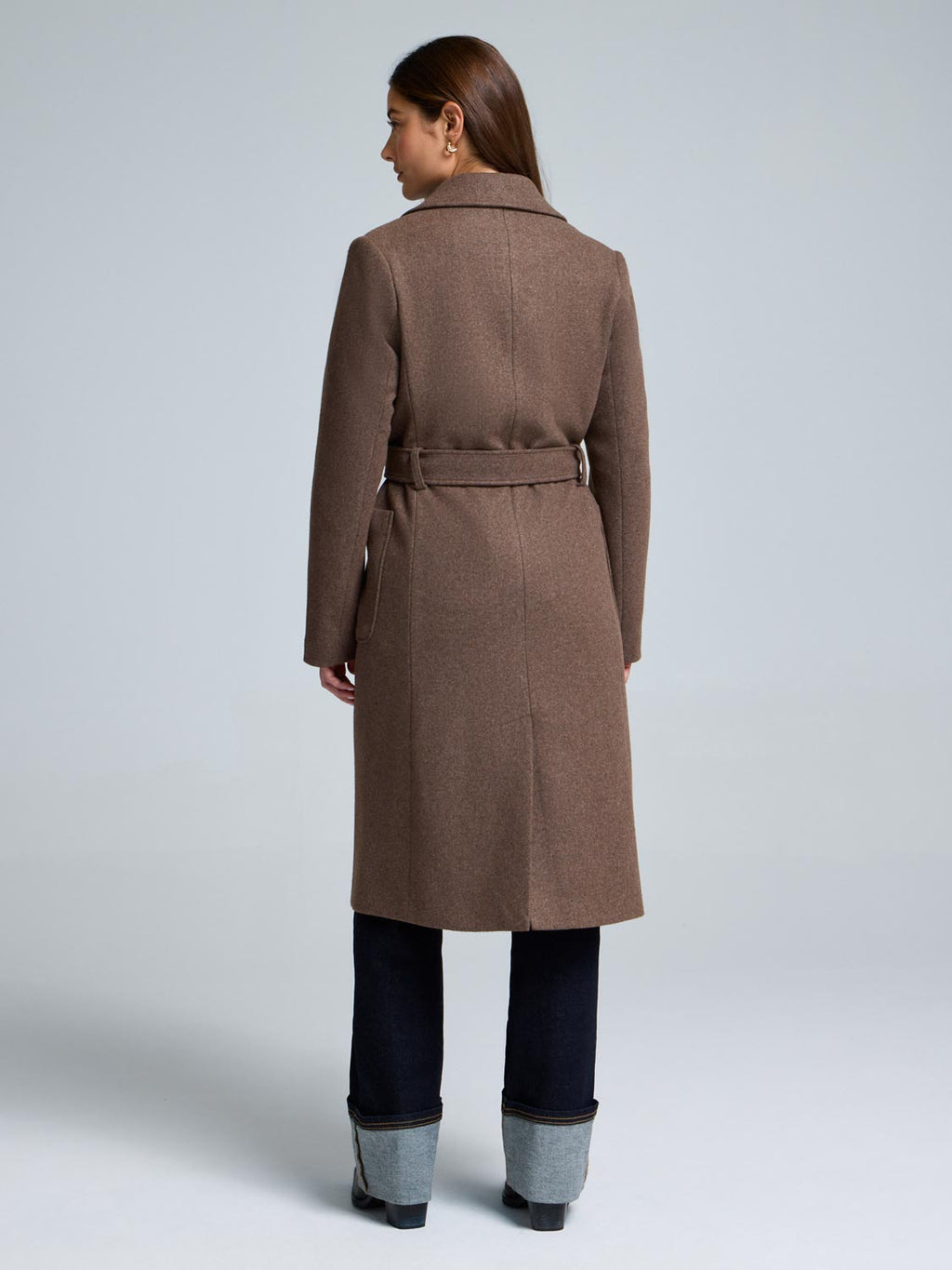 Belted Wrap Coat