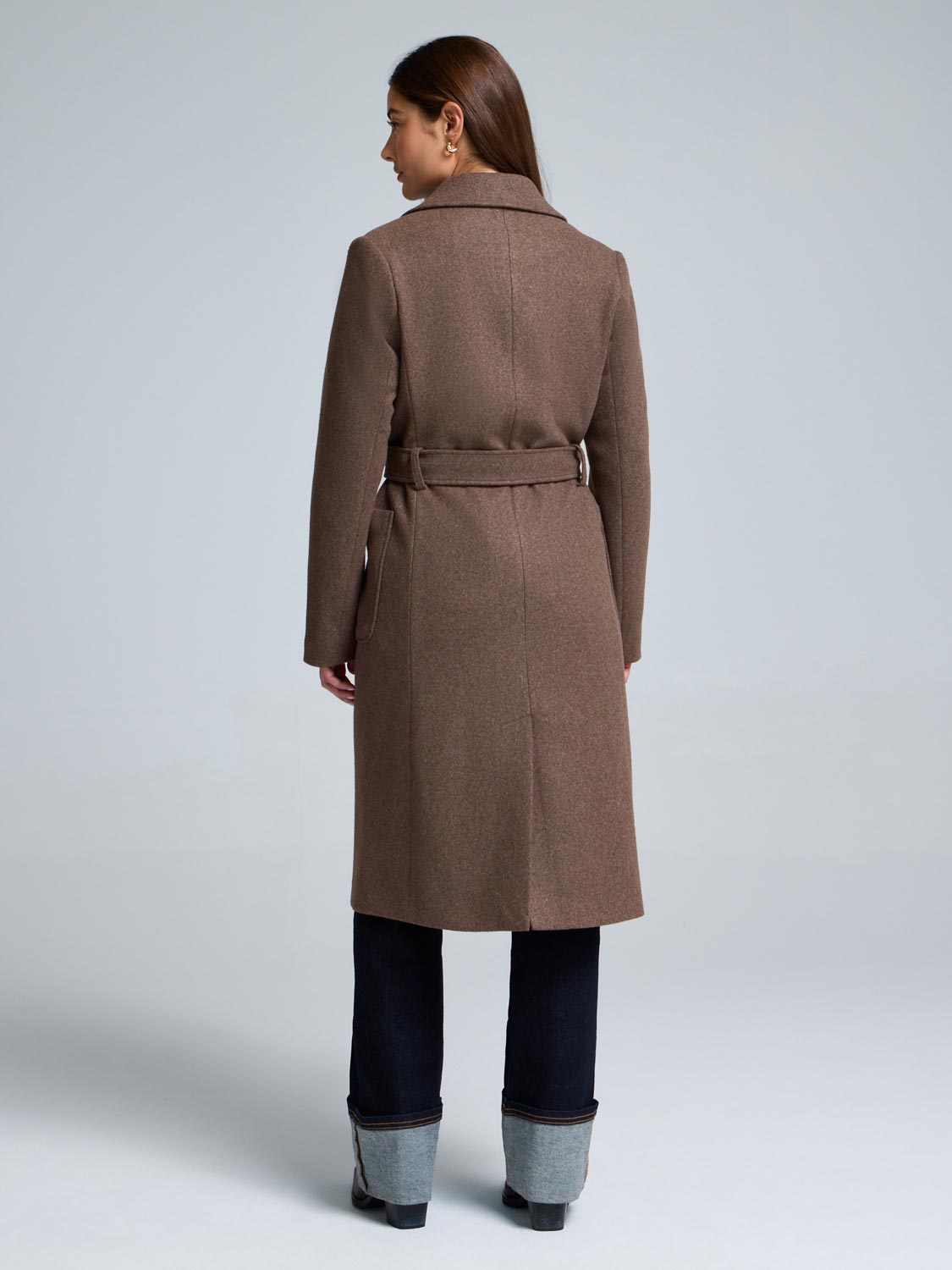 Belted Wrap Coat