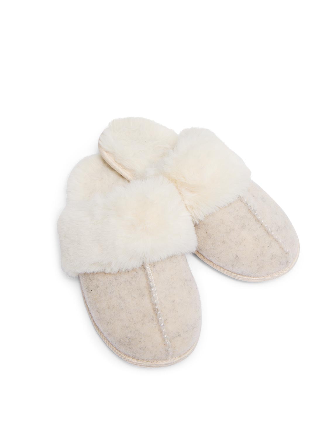 Faux Wool Slippers